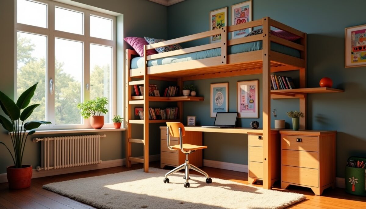 Lit mezzanine pour ados : pourquoi ce meuble séduit tant les adolescents ?
