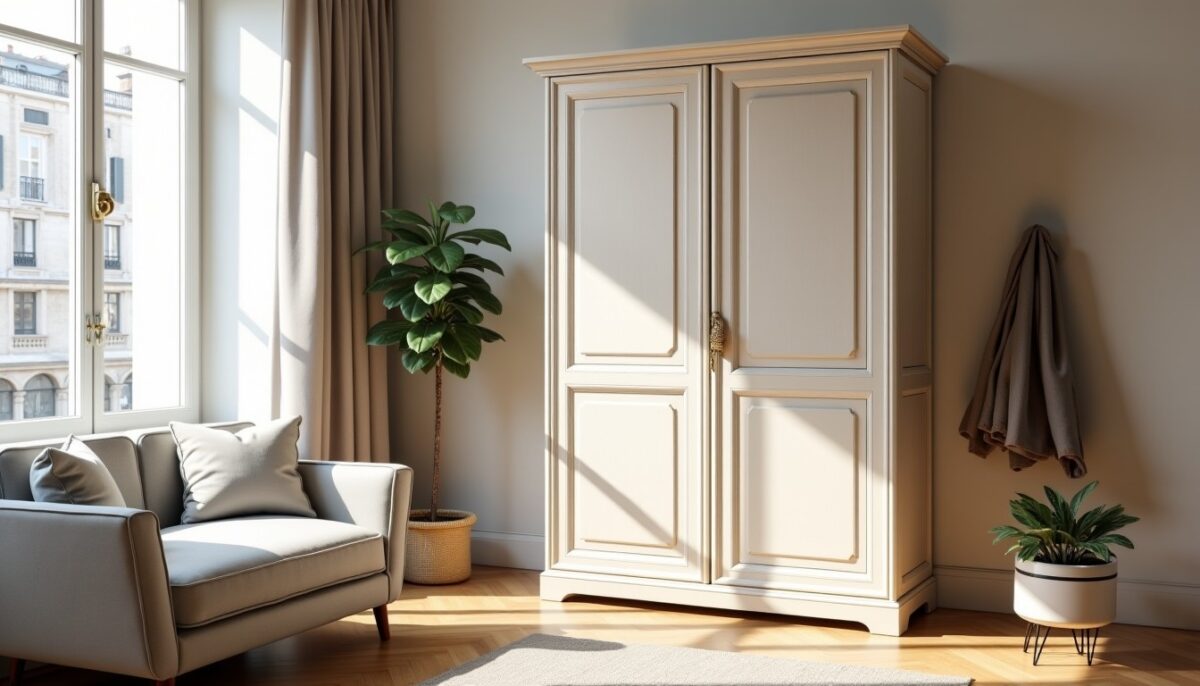 Armoire parisienne : Le secret d'un gain de place élégant dans les petits espaces urbains