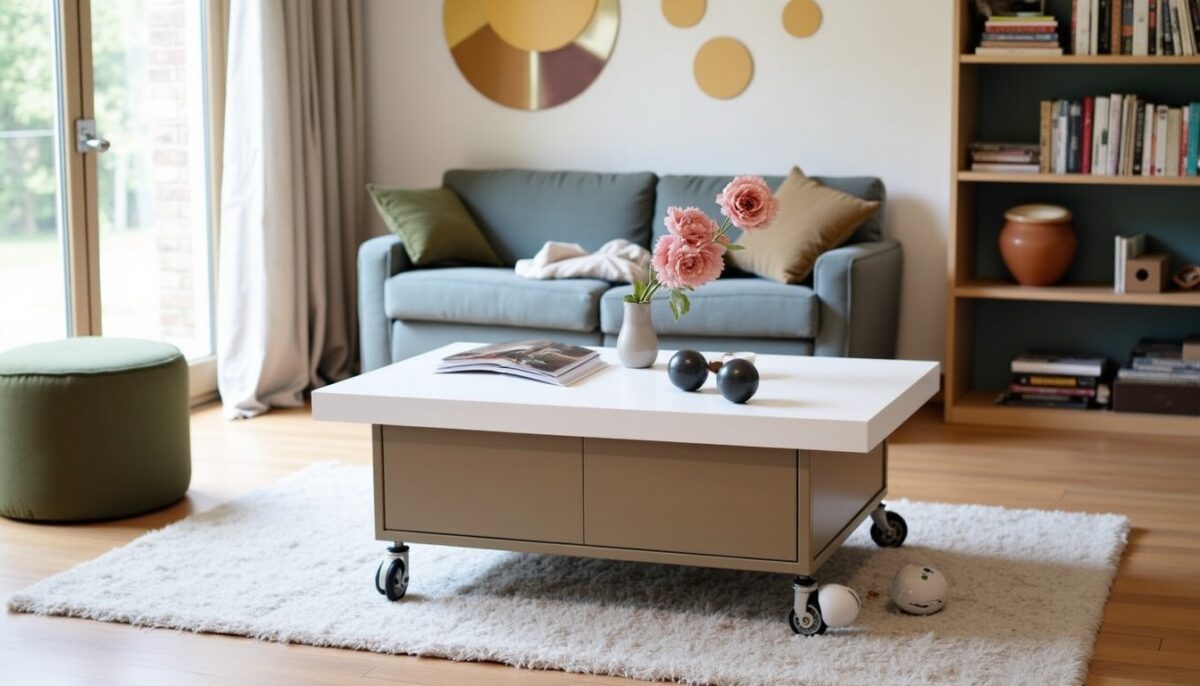 Table basse à roulettes : alliez design et praticité pour sublimer votre salon